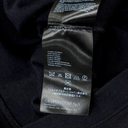 【中古】ジョルジオアルマーニ GIORGIO ARMANI ポロニット ネイビー【 46 】【 状態ランクB 】【 メンズ 】