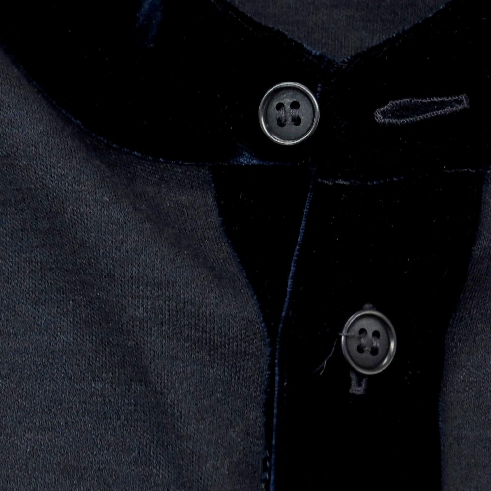 【中古】ジョルジオアルマーニ GIORGIO ARMANI カシミヤ ポロニット ネイビー【 48 】【 状態ランクA 】【 メンズ 】