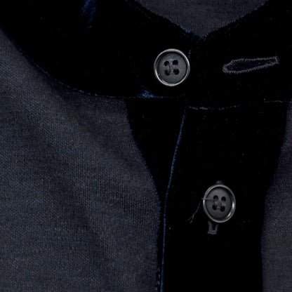 【中古】ジョルジオアルマーニ GIORGIO ARMANI カシミヤ ポロニット ネイビー【 48 】【 状態ランクA 】【 メンズ 】