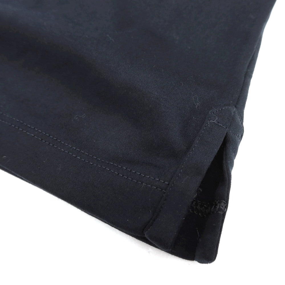 【中古】ジョルジオアルマーニ GIORGIO ARMANI コットン クルーネック 半袖Ｔシャツ ブラックネイビー【サイズ46】【 状態ランクA 】【 メンズ 】