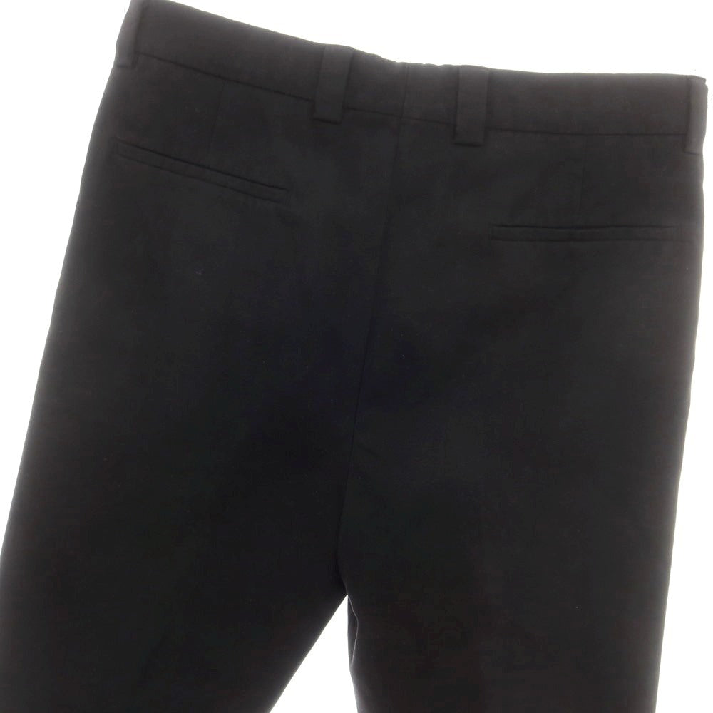 【中古】ブルネロクチネリ Brunello Cucinelli コットン カジュアルスラックスパンツ ブラック【 46 】【 状態ランクB 】【 メンズ 】