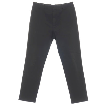 【中古】ジルサンダー JIL SANDER ストレッチ コットン チノパンツ ブラック【サイズ46】【 状態ランクB 】【 メンズ 】