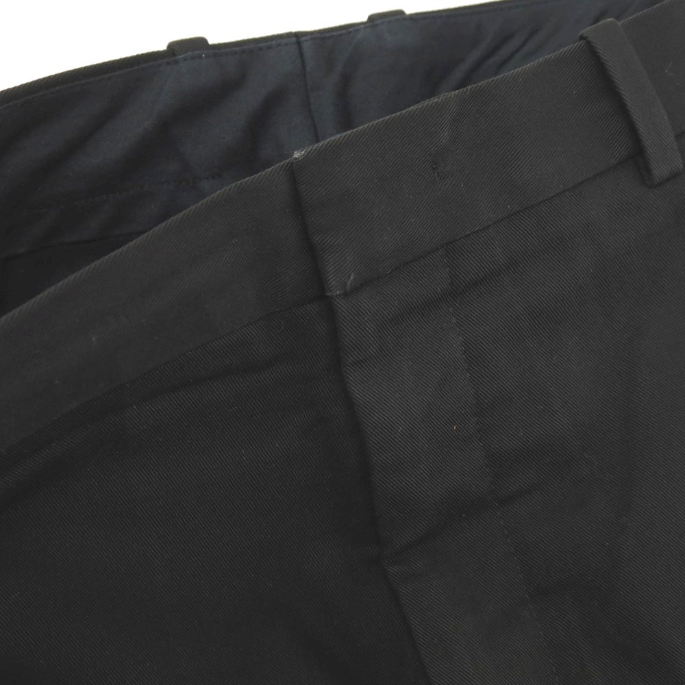 【中古】ジルサンダー JIL SANDER ストレッチ コットン チノパンツ ブラック【サイズ46】【 状態ランクB 】【 メンズ 】