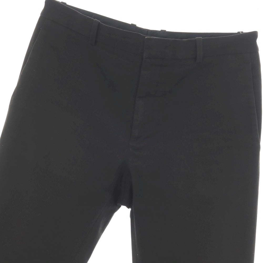 【中古】ジルサンダー JIL SANDER ストレッチ コットン チノパンツ ブラック【サイズ46】【 状態ランクB 】【 メンズ 】