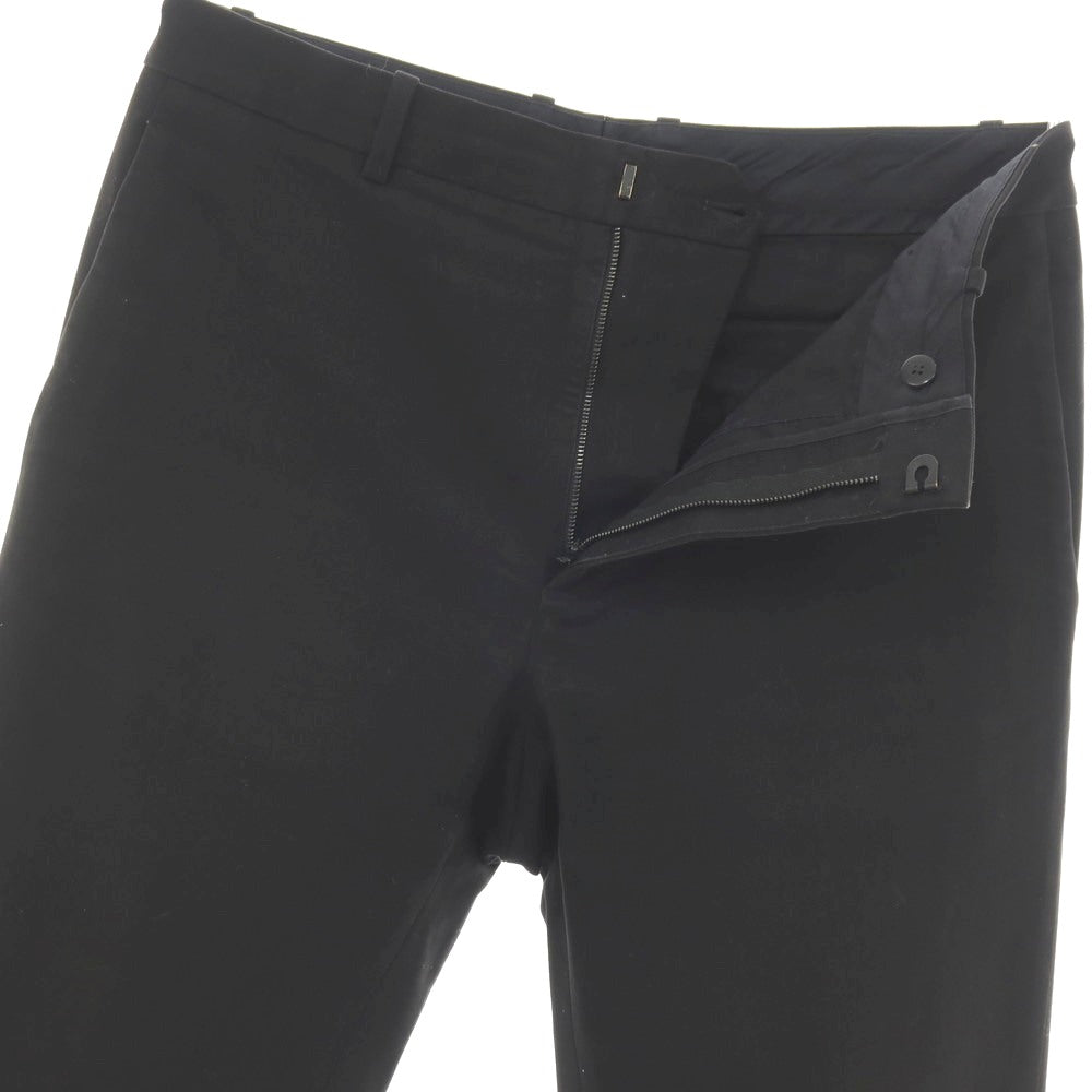 【中古】ジルサンダー JIL SANDER ストレッチ コットン チノパンツ ブラック【サイズ46】【 状態ランクB 】【 メンズ 】