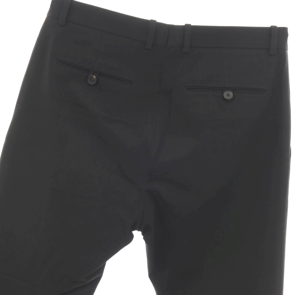 【中古】ジルサンダー JIL SANDER ストレッチ コットン チノパンツ ブラック【サイズ46】【 状態ランクB 】【 メンズ 】