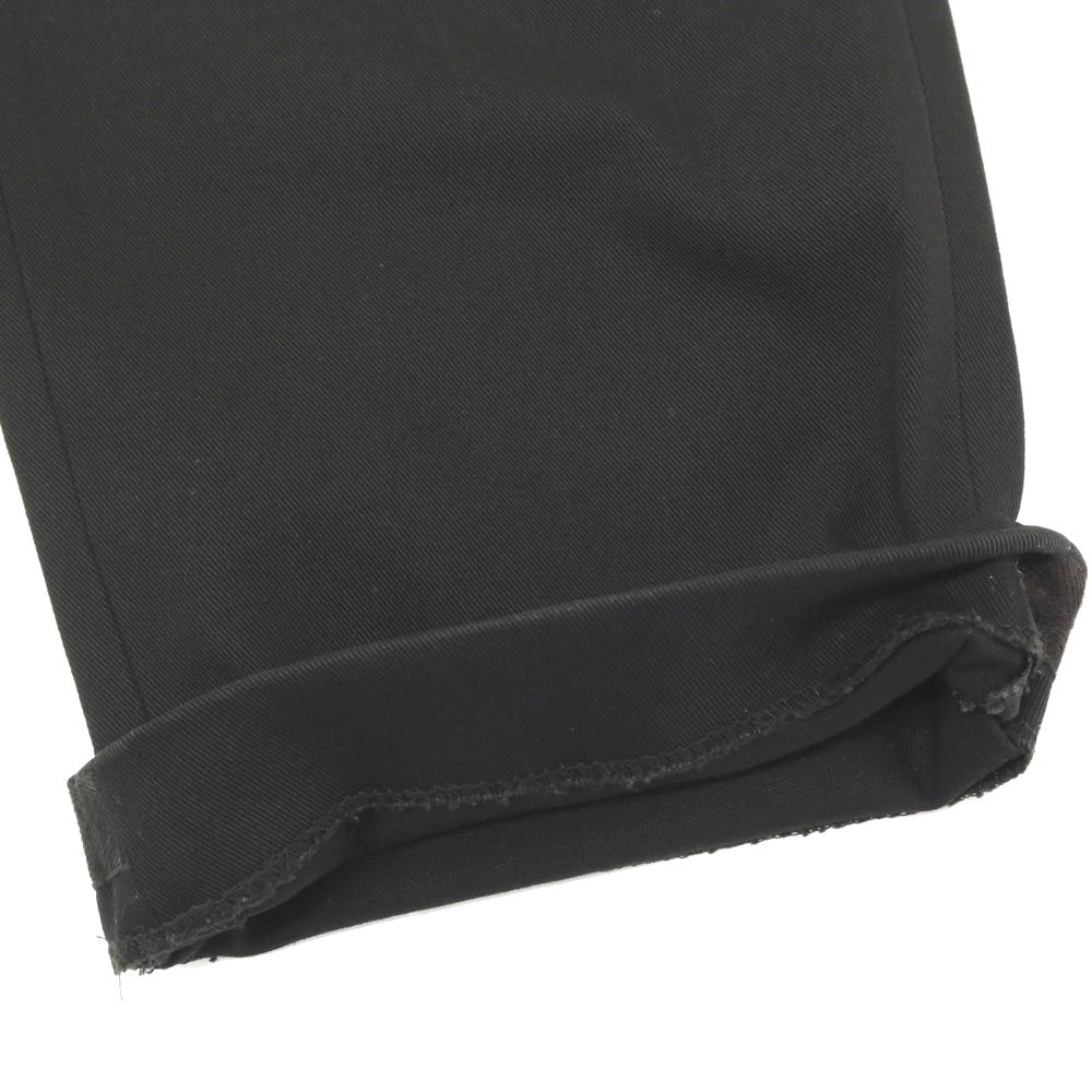 【中古】ジルサンダー JIL SANDER ストレッチ コットン チノパンツ ブラック【サイズ46】【 状態ランクB 】【 メンズ 】
