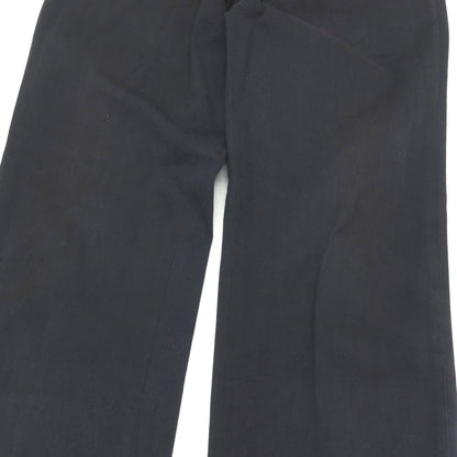 【中古】ジルサンダー JIL SANDER ストレッチ コットン チノパンツ ネイビー【サイズ46】【 状態ランクC 】【 メンズ 】
