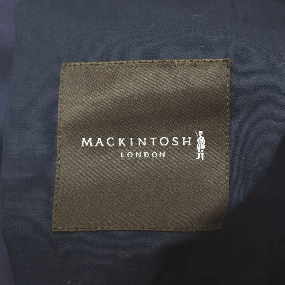 【中古】マッキントッシュ ロンドン MACKINTOSH LONDON ストレッチ コットン カジュアルスラックスパンツ ネイビー【サイズ82】【 状態ランクB 】【 メンズ 】