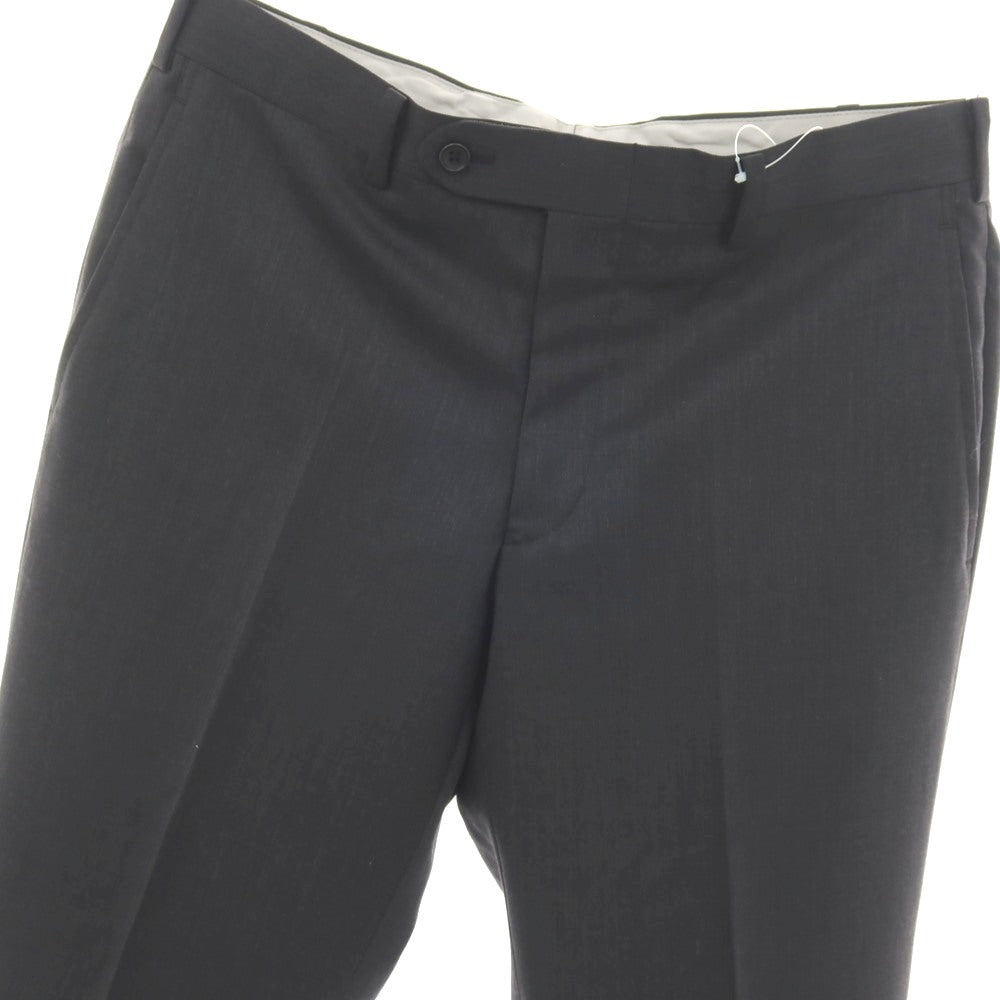 【中古】マッキントッシュ ロンドン MACKINTOSH LONDON ウールポリエステル ドレススラックスパンツ ダークグレー【サイズ82】【 状態ランクC 】【 メンズ 】