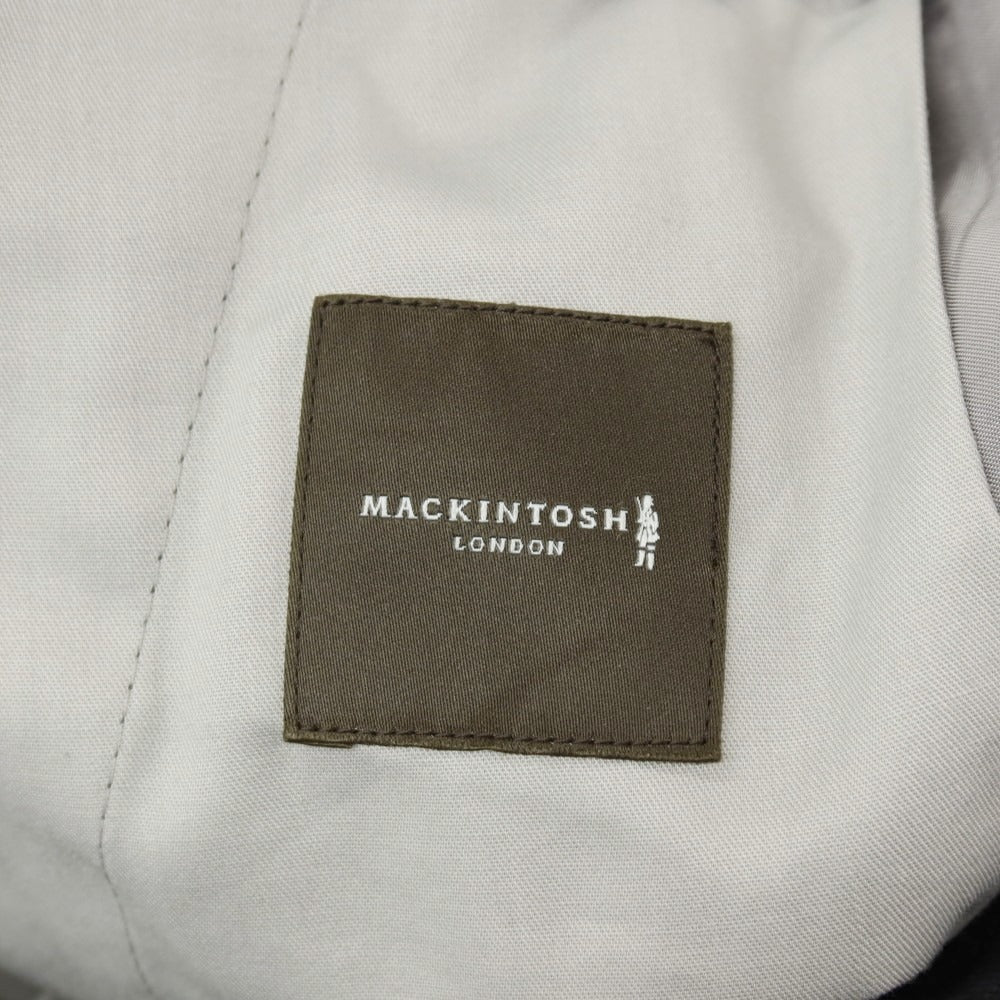 【中古】マッキントッシュ ロンドン MACKINTOSH LONDON ウールポリエステル ドレススラックスパンツ ダークグレー【サイズ82】【 状態ランクC 】【 メンズ 】