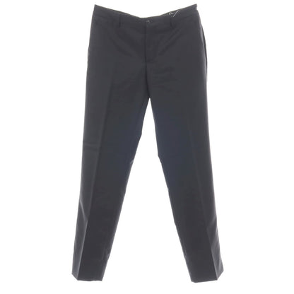 【中古】ジョルジオアルマーニ GIORGIO ARMANI ウールカシミヤ ドレススラックスパンツ ダークネイビー【サイズ48】【 状態ランクB 】【 メンズ 】