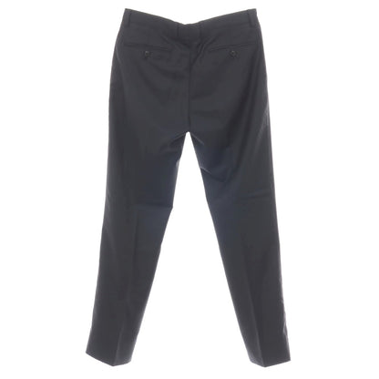 【中古】ジョルジオアルマーニ GIORGIO ARMANI ウールカシミヤ ドレススラックスパンツ ダークネイビー【サイズ48】【 状態ランクB 】【 メンズ 】