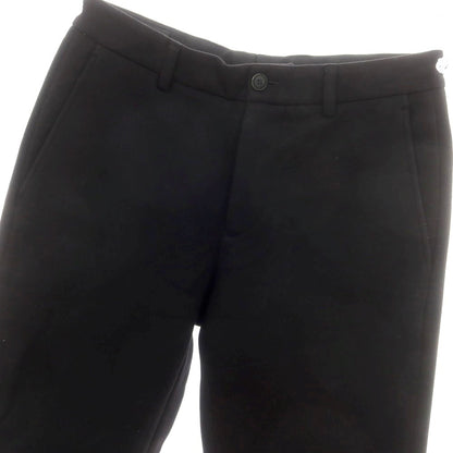 【中古】ジョルジオアルマーニ GIORGIO ARMANI ナイロンレーヨン ジャージー カジュアルスラックスパンツ ブラック【 46 】【 状態ランクC 】【 メンズ 】