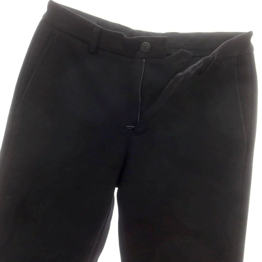 【中古】ジョルジオアルマーニ GIORGIO ARMANI ナイロンレーヨン ジャージー カジュアルスラックスパンツ ブラック【 46 】【 状態ランクC 】【 メンズ 】