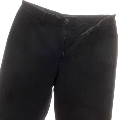 【中古】ジョルジオアルマーニ GIORGIO ARMANI ナイロンレーヨン ジャージー カジュアルスラックスパンツ ブラック【 46 】【 状態ランクC 】【 メンズ 】