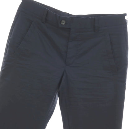 【中古】ジョルジオアルマーニ GIORGIO ARMANI コットンポリエステル カジュアルスラックスパンツ ネイビー【サイズ48】【 状態ランクC 】【 メンズ 】