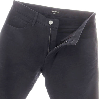 【中古】ジョルジオアルマーニ GIORGIO ARMANI コットンウール 5ポケットパンツ ネイビー【 31 】【 状態ランクB 】【 メンズ 】