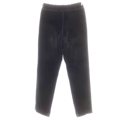 【中古】ジョルジオアルマーニ GIORGIO ARMANI レーヨンシルクナイロン コーデュロイ イージーパンツ ブラック【 46 】【 状態ランクB 】【 メンズ 】