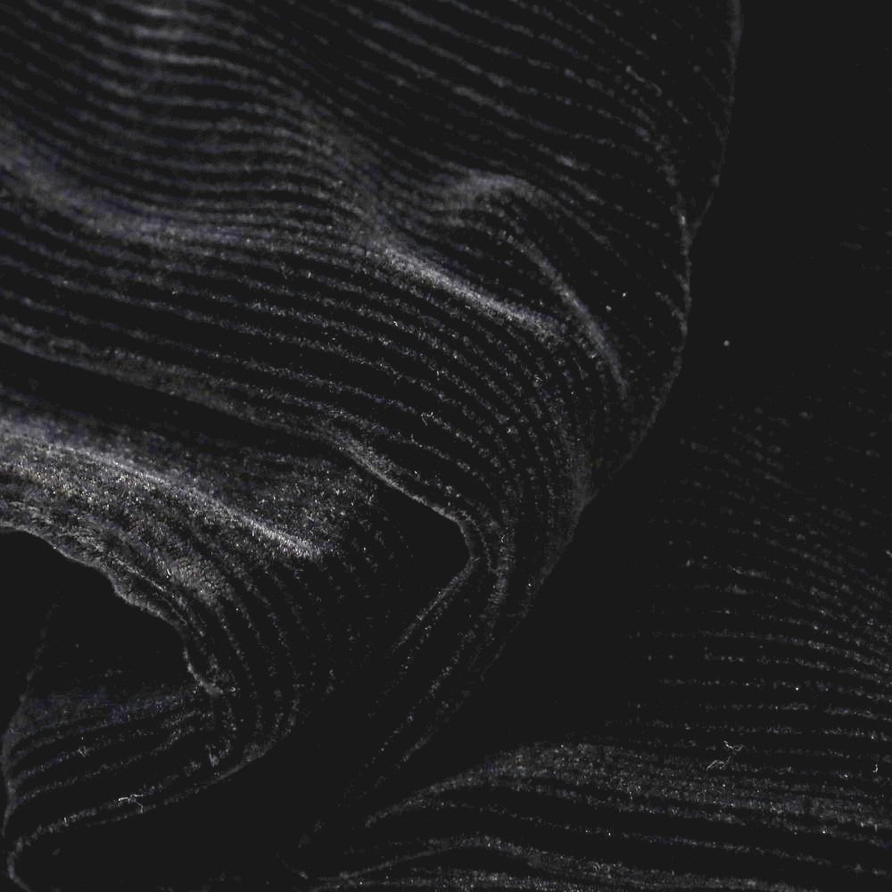 【中古】ジョルジオアルマーニ GIORGIO ARMANI レーヨンシルクナイロン コーデュロイ イージーパンツ ブラック【 46 】【 状態ランクB 】【 メンズ 】