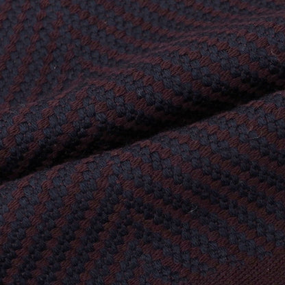 【中古】ジョルジオアルマーニ GIORGIO ARMANI ウール ストール ネイビーxブラウン【 状態ランクB 】【 メンズ 】