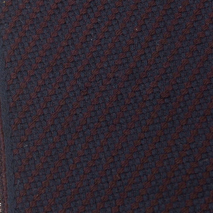 【中古】ジョルジオアルマーニ GIORGIO ARMANI ウール ストール ネイビーxブラウン【 状態ランクB 】【 メンズ 】