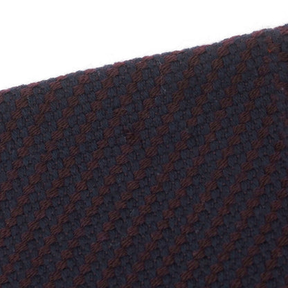 【中古】ジョルジオアルマーニ GIORGIO ARMANI ウール ストール ネイビーxブラウン【 状態ランクB 】【 メンズ 】