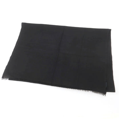 【中古】ジョルジオアルマーニ GIORGIO ARMANI カシミヤ 大判 ストール ブラック【 状態ランクB 】【 メンズ 】