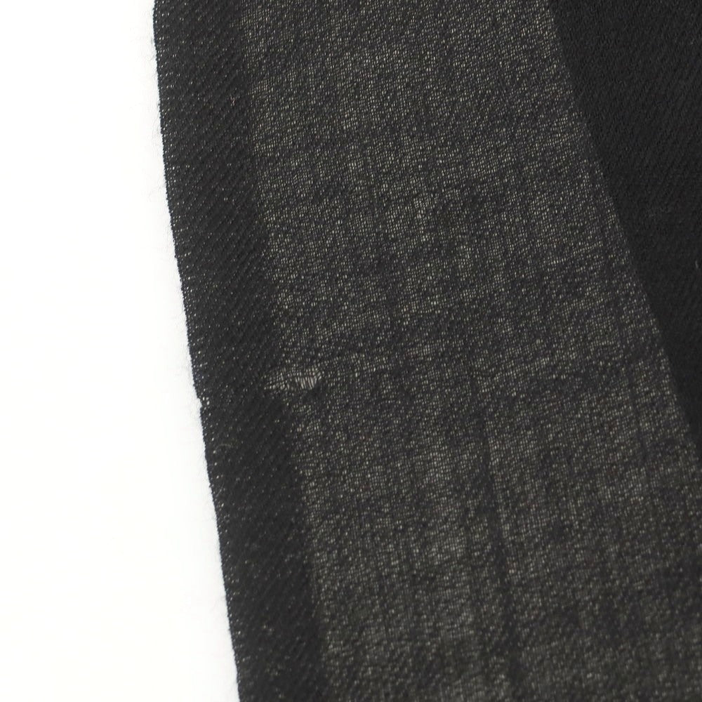 【中古】ジョルジオアルマーニ GIORGIO ARMANI カシミヤ 大判 ストール ブラック【 状態ランクB 】【 メンズ 】[CPD]