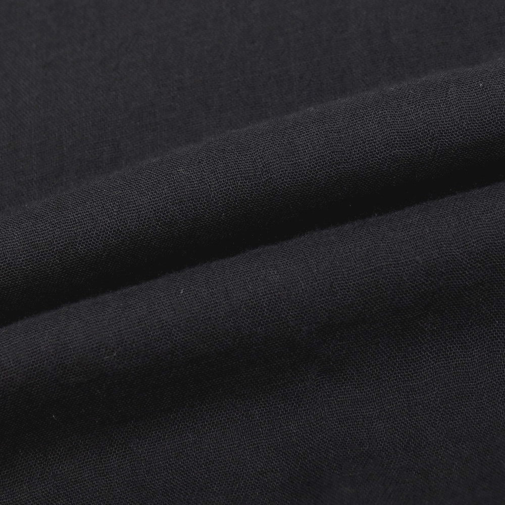 【中古】ジョルジオアルマーニ GIORGIO ARMANI モダールシルク 大判 ストール ブラック【 状態ランクB 】【 メンズ 】 [CPD]