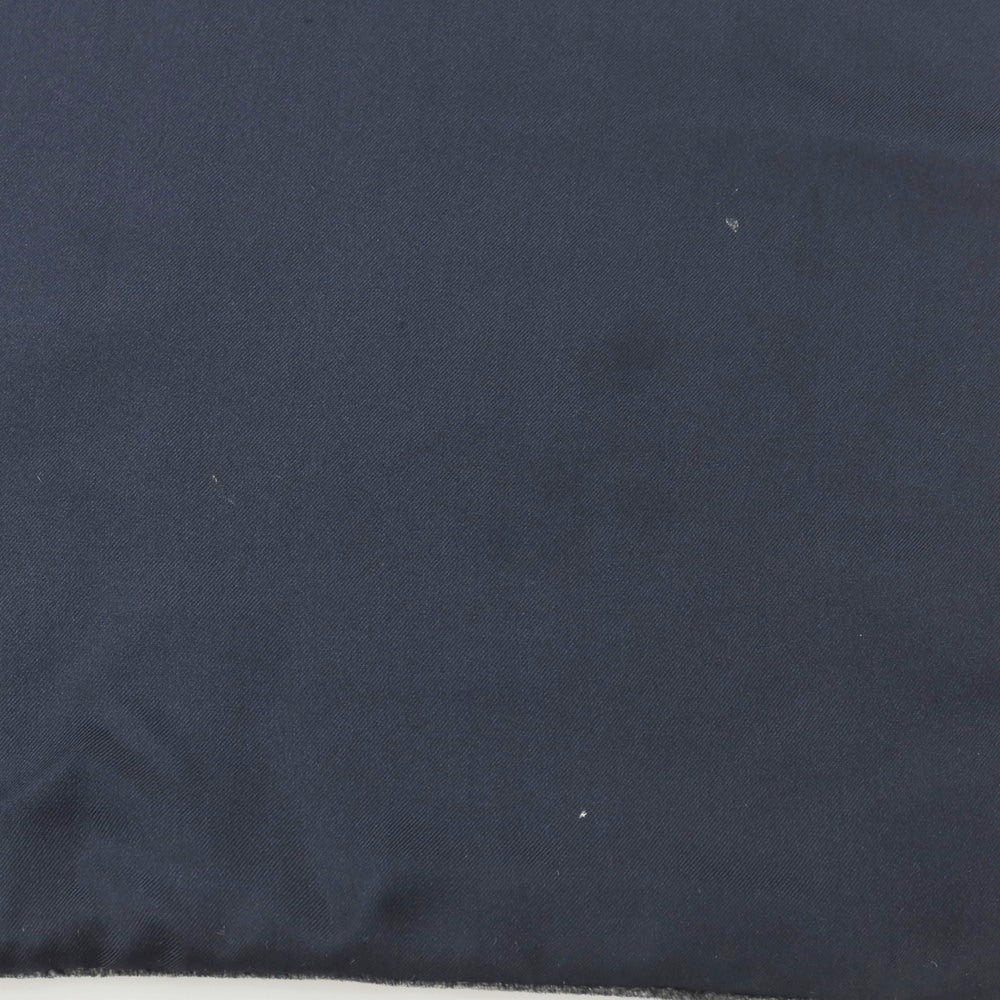 【中古】ジョルジオアルマーニ GIORGIO ARMANI レーヨンシルク ベロア マフラー ダークグレーxホワイト【 状態ランクC 】【 メンズ 】