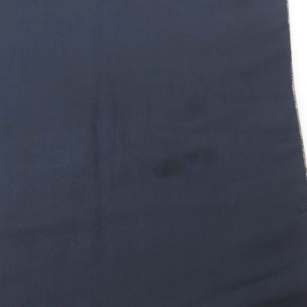 【中古】ジョルジオアルマーニ GIORGIO ARMANI レーヨンシルク ベロア マフラー ダークグレーxホワイト【 状態ランクC 】【 メンズ 】