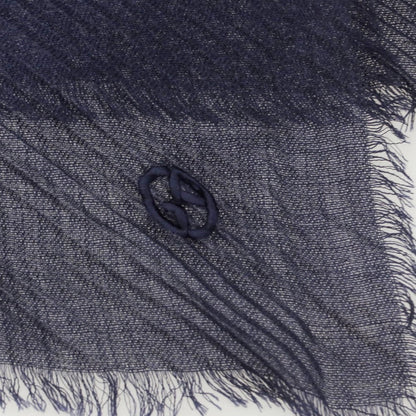 【中古】ジョルジオアルマーニ GIORGIO ARMANI レーヨン系 ストール ライトブルーxネイビー【 状態ランクB 】【 メンズ 】