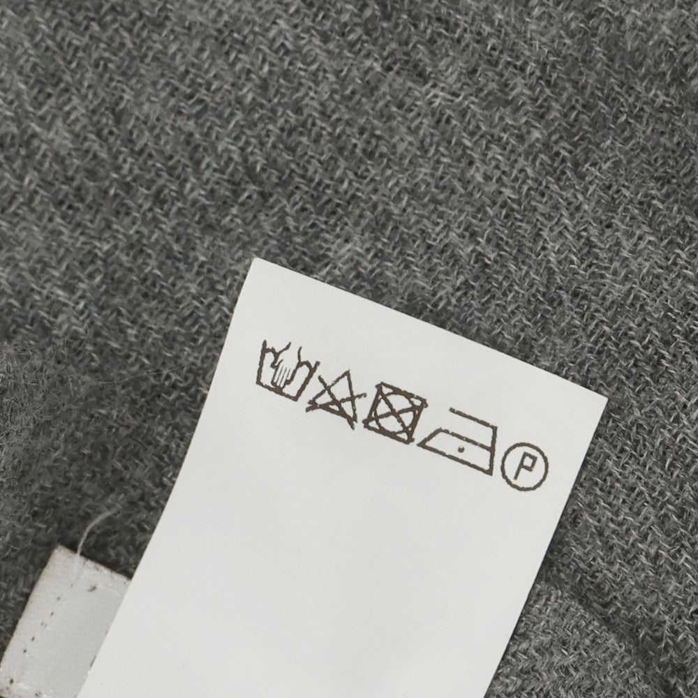 【中古】ブルネロクチネリ Brunello Cucinelli カシミヤシルク 大判 ストール ネイビーxグレー【 状態ランクD 】【 メンズ 】