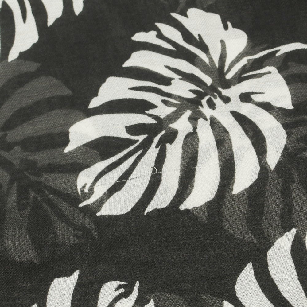 【中古】ドルチェアンドガッバーナ DOLCE&amp;GABBANA レーヨンカシミヤ マフラー ブラックxホワイト【 状態ランクC 】【 メンズ 】