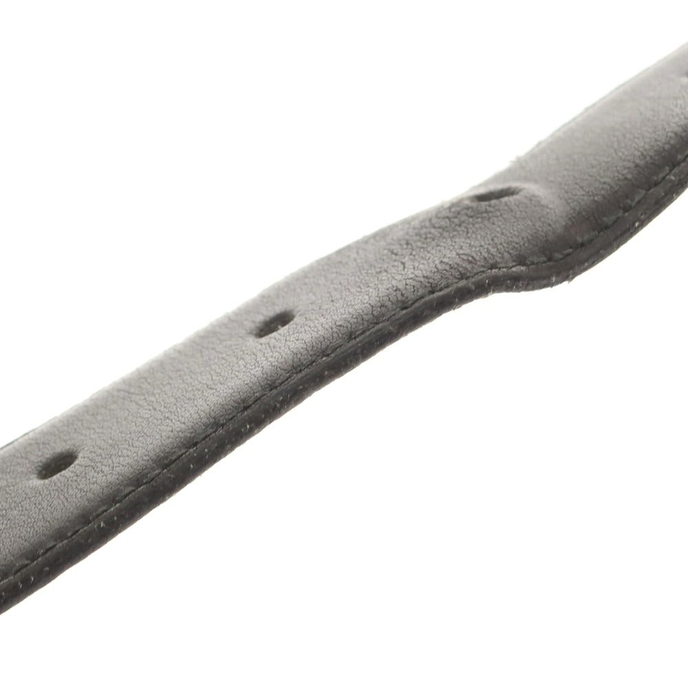 【中古】エルメネジルドゼニア Ermenegildo Zegna リバーシブル レザー ベルト ブラックxブラウン【 表記なし 】【 状態ランクC 】【 メンズ 】