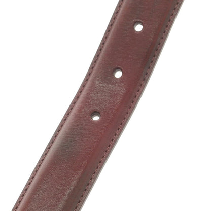 【中古】アンダーソンズ Andersons カーフ レザー ベルト バーガンディ【 90 】【 状態ランクA 】【 メンズ 】