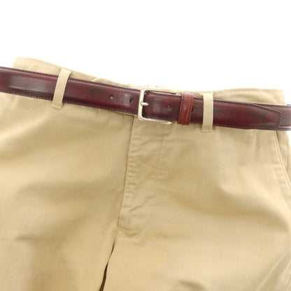 【中古】アンダーソンズ Andersons カーフ レザー ベルト バーガンディ【 90 】【 状態ランクA 】【 メンズ 】