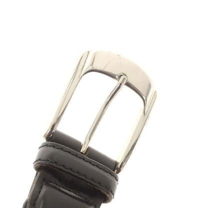 【中古】ノストロアテュー nostroatout レザー メッシュ ベルト ブラック【 85 】【 状態ランクB 】【 メンズ 】