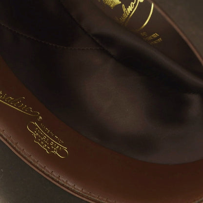 【中古】ボルサリーノ Borsalino ラビット 中折れ ハット ブラウン【 57 】【 状態ランクB 】【 メンズ 】