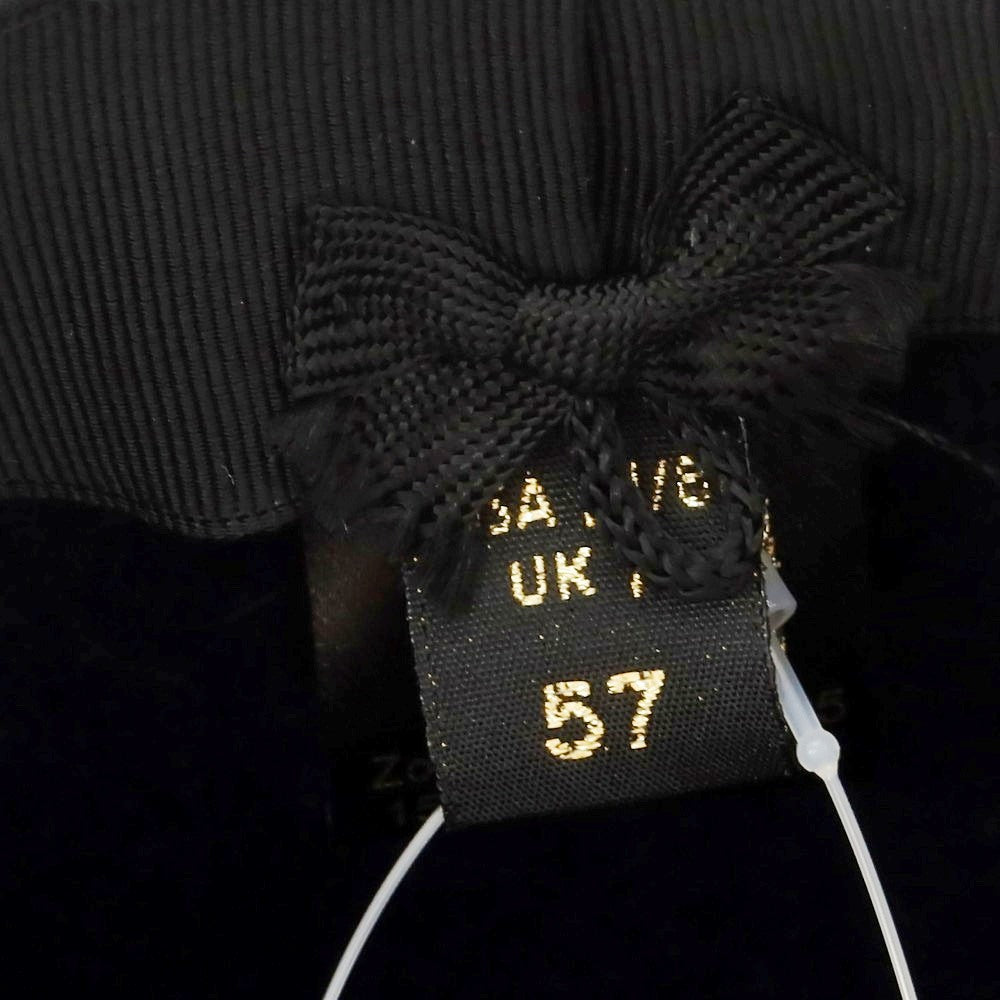 【中古】ボルサリーノ Borsalino ファーフェルト 中折れ ハット ネイビー【 サイズ57 】【 状態ランクB 】【 メンズ 】 [CPD]