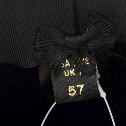 【中古】ボルサリーノ Borsalino ファーフェルト 中折れ ハット ネイビー【 57 】【 状態ランクB 】【 メンズ 】