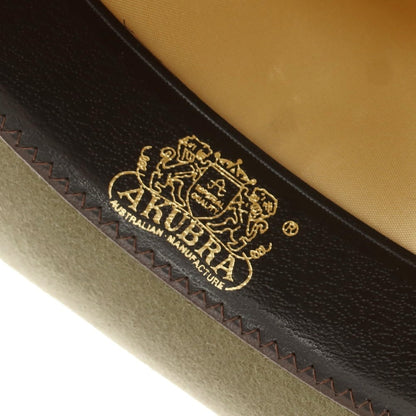 【中古】アクーブラ AKUBRA フェルト ウエスタン ハット オリーブ【 58 】【 状態ランクB 】【 メンズ 】
