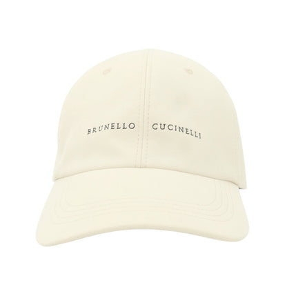 【中古】ブルネロクチネリ Brunello Cucinelli ツイルコットン BBキャップ ベージュ【 L 】【 状態ランクC 】【 メンズ 】