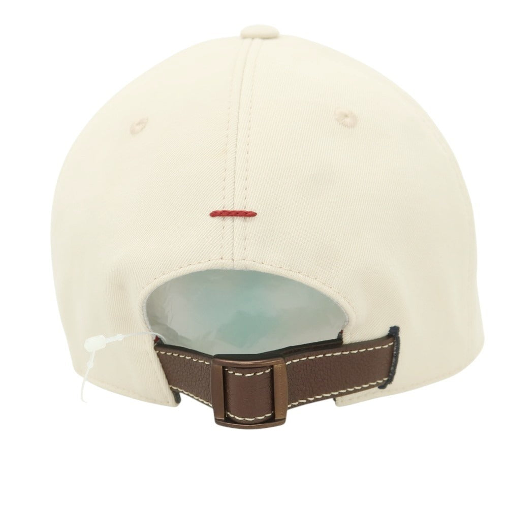 【中古】ブルネロクチネリ Brunello Cucinelli ツイルコットン BBキャップ ベージュ【 L 】【 状態ランクC 】【 メンズ 】