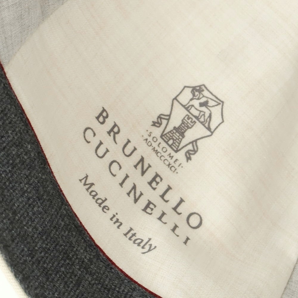 【中古】ブルネロクチネリ Brunello Cucinelli ツイルコットン BBキャップ ベージュ【 L 】【 状態ランクC 】【 メンズ 】