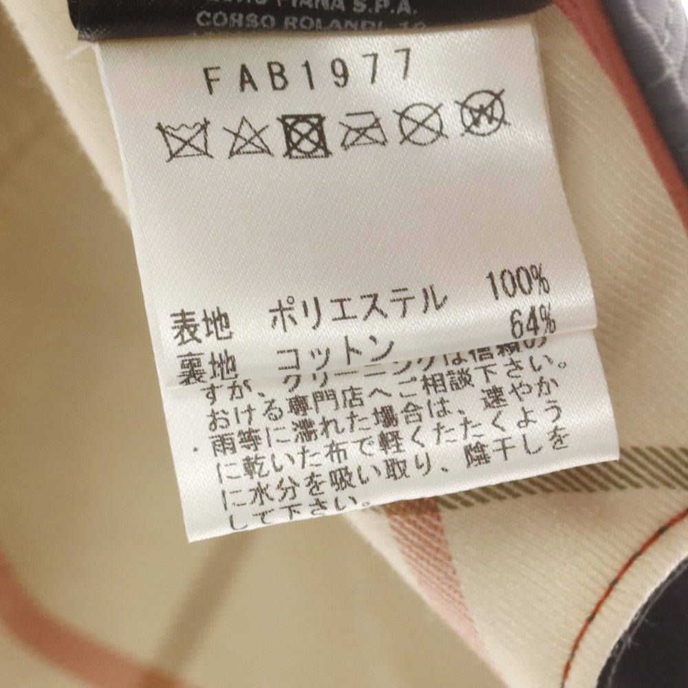 【中古】ロロピアーナ Loro Piana ポリエステル BBキャップ ブラック【 M 】【 状態ランクB 】【 メンズ 】