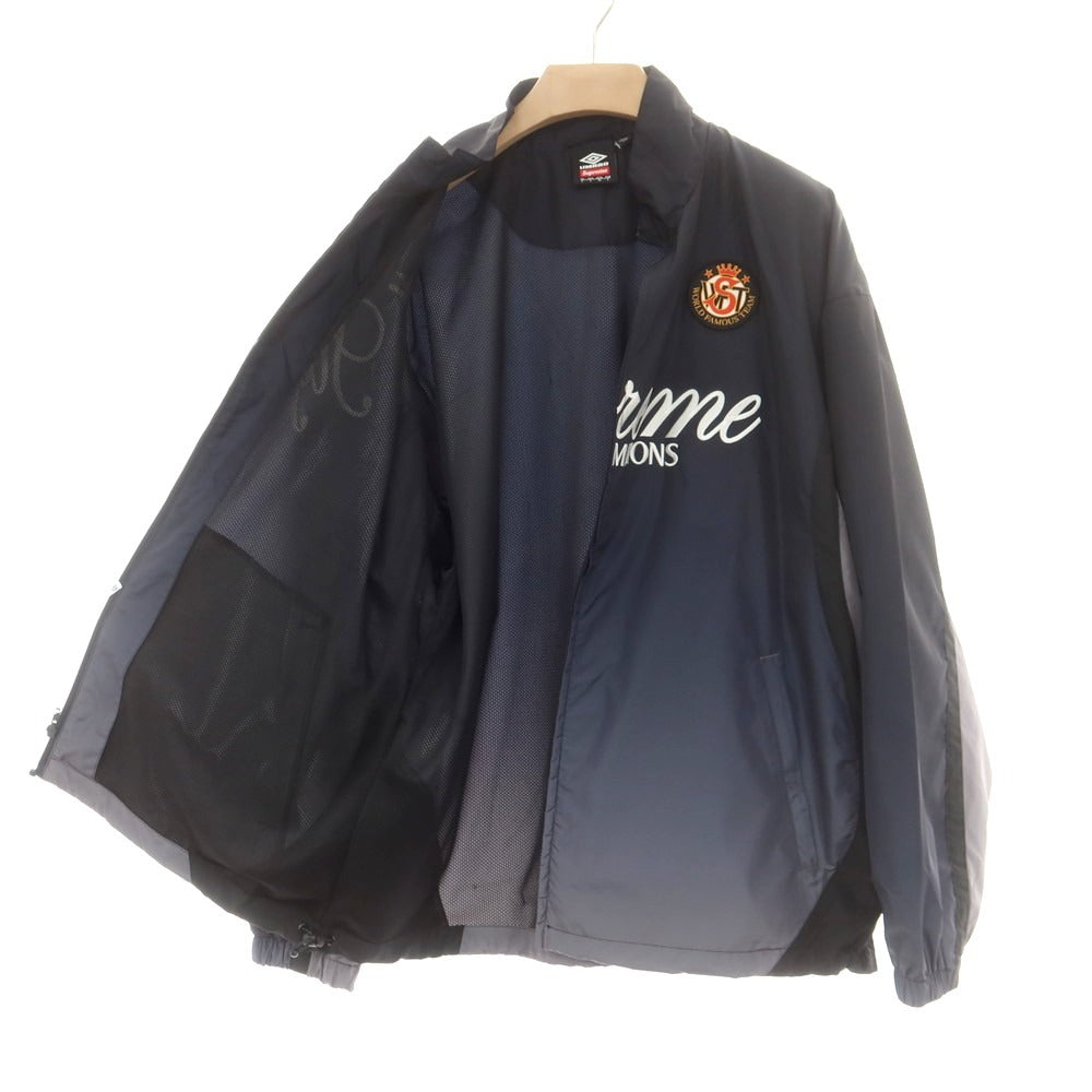 【中古】シュプリーム Supreme × Umbro 2025年秋冬 Gradient Track Jacket トラックジャケット ブラック【 GB:L 】【 状態ランクB 】【 メンズ 】