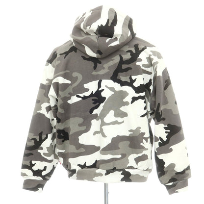 【中古】シュプリーム Supreme 2025年秋冬 Arc Thermal Lined Zip Up Hooded Sweatshirt スウェット パーカー グレーxホワイト【 L 】【 状態ランクB 】【 メンズ 】
