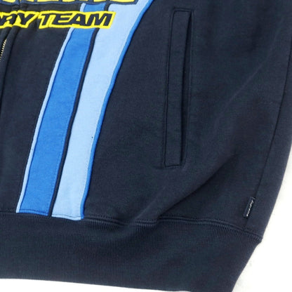 【中古】シュプリーム Supreme × Fox Racing 2025年秋冬 Zip Up Hooded スウェット パーカー ネイビー【 M 】【 状態ランクA 】【 メンズ 】